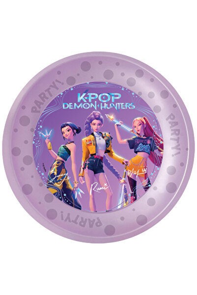 Javoli Kpop Demon Hunter Girls Honmoon Micro Premium Plastic Plate Set of 4 P...