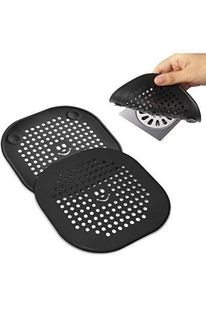 Yelajoy 2 Pack Drain Cover Hair Catcher Silicone Drain Protector Hair Stopper...