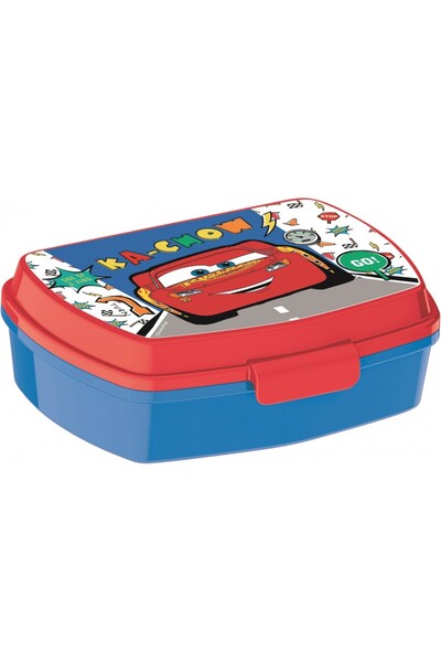 Javoli Disney Cars Lets Race Funny Plastic Sandwich Box