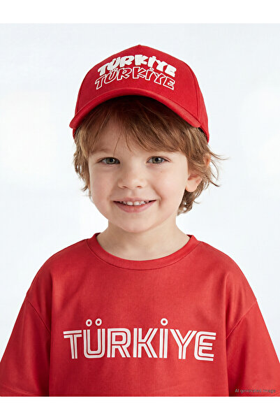 LC Waikiki Trendlucky Farkıyla Turkey Embroidered Baby Boy Cap Hat