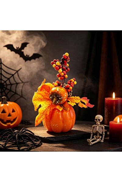 PARTY GO Halloween Product - Autumn-harvest decorative ornament 18x21cm, arti...