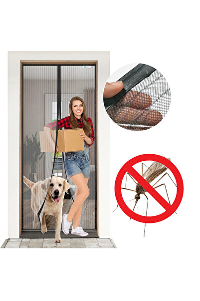 OtherMax Plasă magnetică anti-insecte pentru uși 120x220 cm închidere automat...