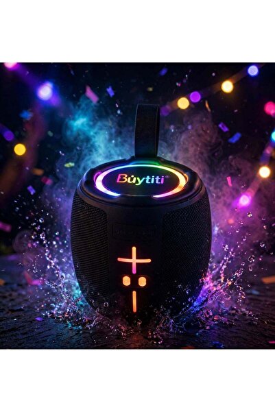 DubaiGallery Buytiti CH-J2105 Wireless Portable Speaker, RGB Colorful LED Lig...