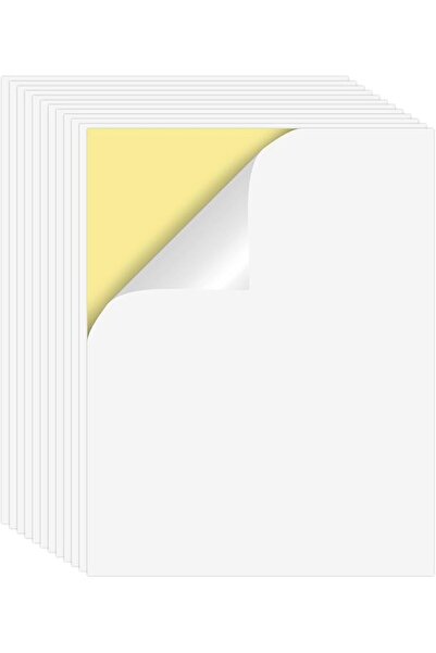 MOTRK Sticker Paper A4 for Laser & Inkjet Printers, Matte Sticker Paper, A4 S...