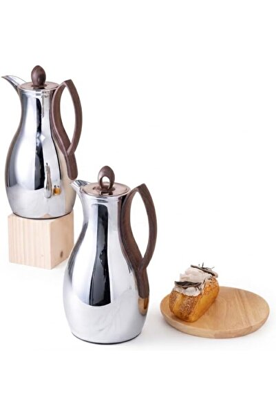 Generic Stainless Steel Thermal Coffee Carafe 1L, Insulated Vacuum Tea Pot wi...
