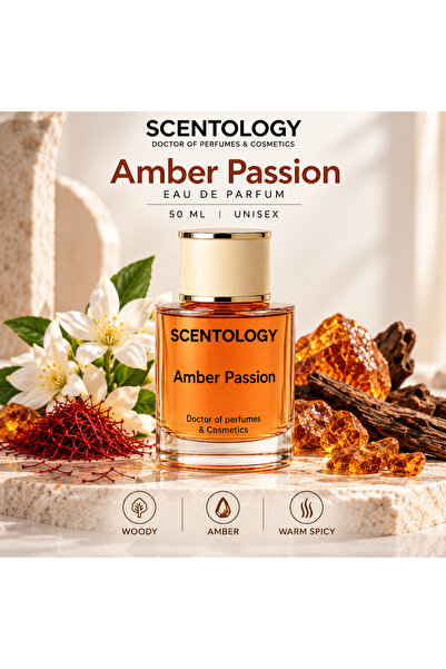 Scentology Doctor of perfums Amber Passion Eau de Parfum – 50 ml – Unisex