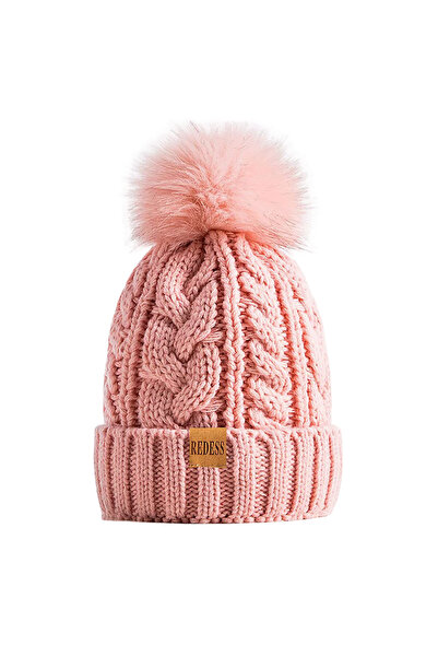 OtherMax Căciulă de Iarnă pentru Femei Beanie Căptușeală Călduroasă Stilată P...