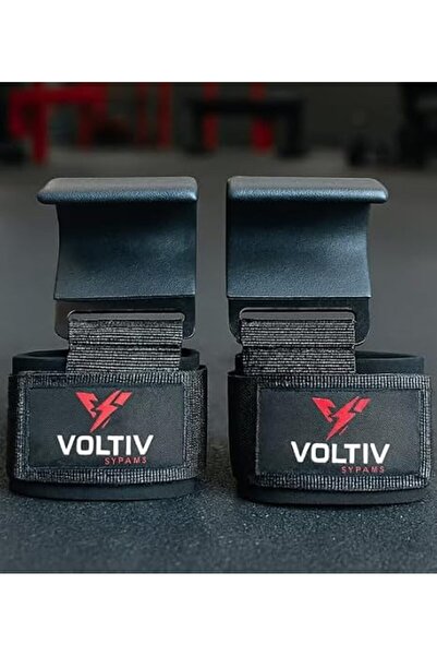VOLTIV أحزمة رفع الأثقال للمعصم - دعم فولاذي شديد التحمل للديدليفت، التمارين ...