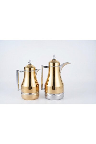 Generic Stainless Steel Thermal Coffee Carafe Set of 2, Double-Wall Vacuum In...