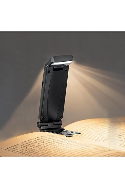 GENERAL Rechargeable Reading Light, Clip Reading Light, 3 Colour Modes & 5 Ad...