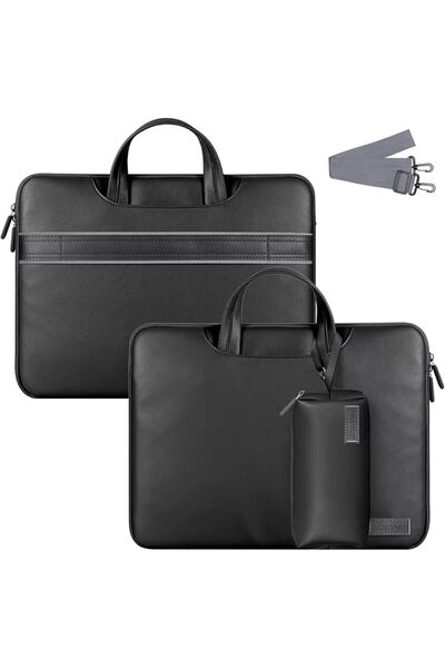 GENERAL 15-16 Inch Laptop Sleeve, Computer Sleeve Bag with Small Case, 360° P...