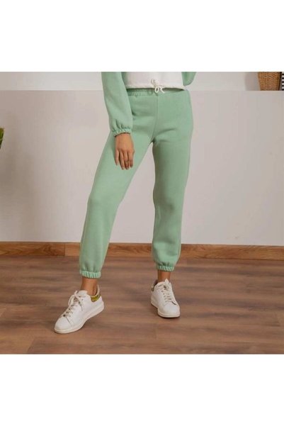 JustBS Water Green Women's Rubber Legged Tracksuit