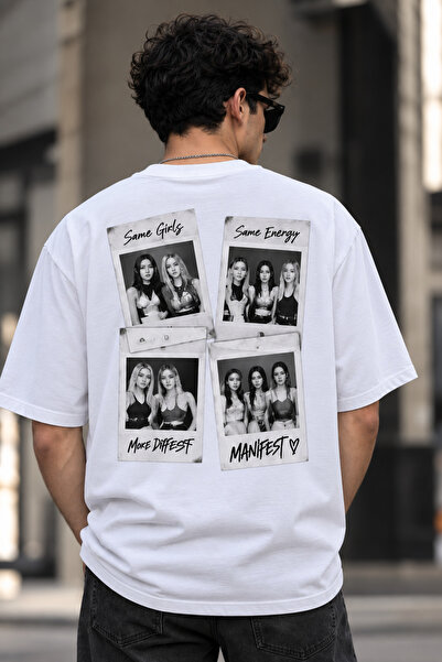 Premium Kalite Oversize Manifest Tişört