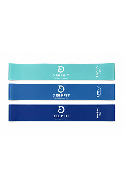 DEEPFIT Mini Loop Bands, Natural Latex Workout Bands, Mini Loop Resistance Ba...