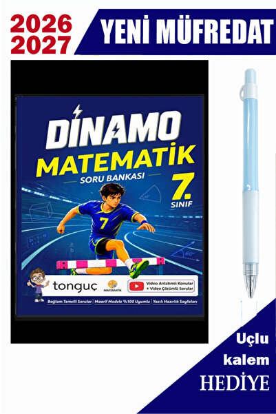 Tonguç Yayınları Tonguç 7 sınıf dinamo matematik 2027 + hediyeli