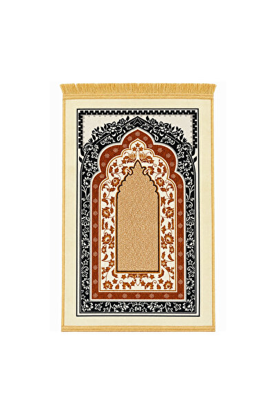 Lacoz Premium Islamic Prayer Mat 70 x 110 cm Soft Comfortable Prayer Rug with...