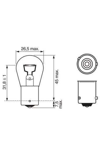 Boschen Bec, semnalizator BOSCH 1 987 301 018