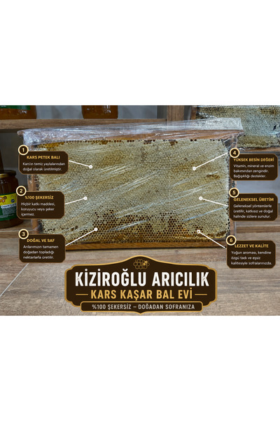 KİZİROĞLU ARICILIK VE KARS KAŞAR BAL EVİ KARSPETEKBAL1