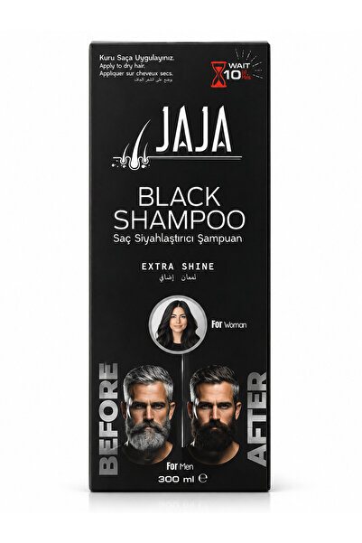 JAJA SİYAHLAŞTIRICI ŞAMPUAN BLACK SHAMPOO