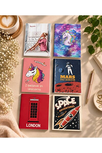4nio 6-Piece Mini Notebook Set