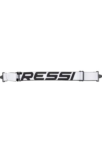 Cressi Unisex Adult Textile Strap for Scuba Snorkeling Mask Group E White/Bla...