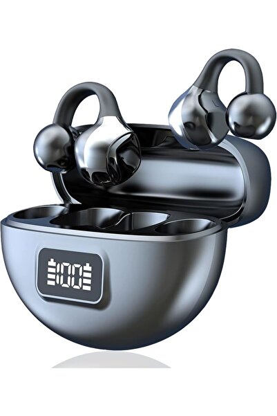NALACAL Wireless Open Ear Clip Headphones, Bluetooth 5.4, IPX7 Waterproof & L...