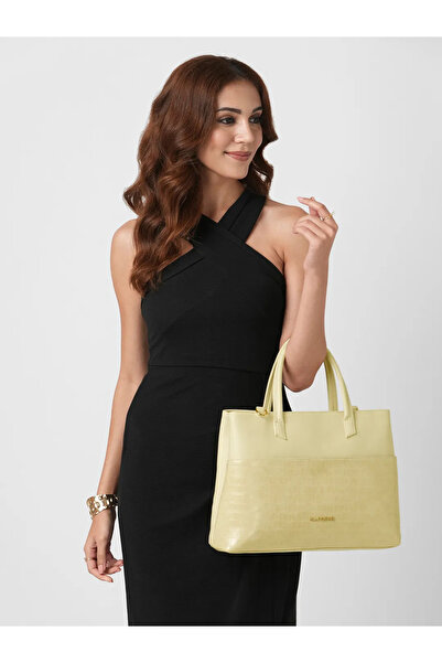 Caprese ZENITH TOTE MEDIUM DUSKY PINK | Women's Fashion Handbag Bag With Zipp...