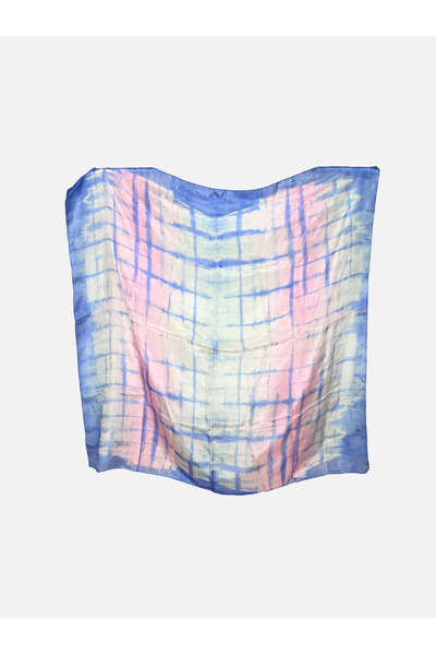 Batik Desenli İpek Fular