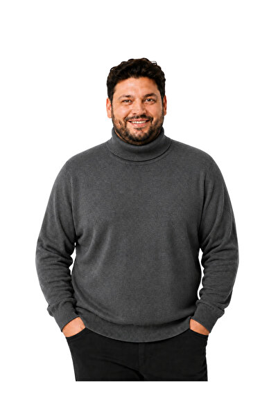 BattalModa سترة قطنية كاملة الحجم للرجال مقاس كبير 3XL-4XL-5XL-6XL