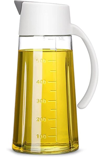 GENERAL Auto Flip Olive Oil Dispenser Bottle,22 OZ Leakproof Condiment Contai...
