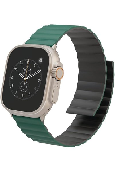 Levelo حزام ساعة كوزمو ماجنت من السيليكون متوافق مع ساعة أبل 45/44/42 ملم |  ...