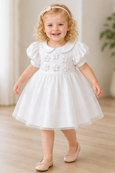 Cortigiani Infant Girls Party Dress