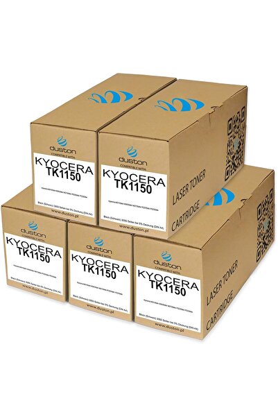 KYOCERA TK-1150 TONER Siyah MUADİL Toner M2135dn M2635dn M2735dw P2235dw P2235dw ile uyumlu 5ADET