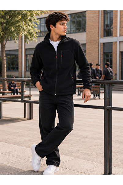 Bysenby Bysen Northline 100% Cotton Men's Fleece Jacket / Cardigan