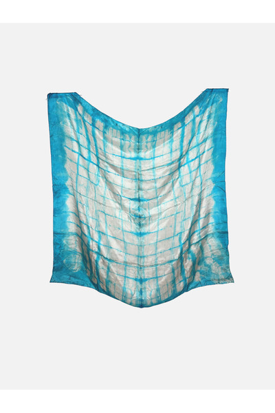 Batik Desenli İpek Fular