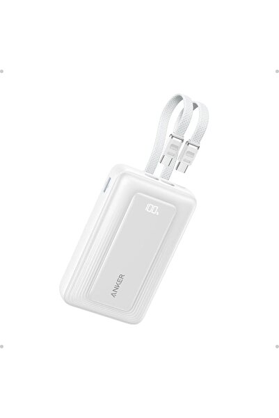 Anker Stuy بنك طاقة أنكر زولو (20 كيلو واط، 45 واط، مع كابلات USB-C مدمجة)