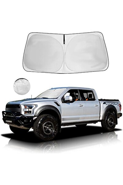 GENERAL واقي شمس قابل للطي لزجاج السيارة الأمامي لسيارات فورد F-150 F150 لاري...