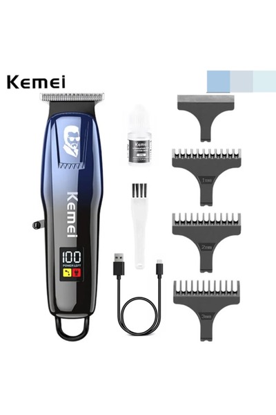 Kemei ماكينة حلاقة وتشذيب الشعر الاحترافية KM-J03 (النسخة السعودية)