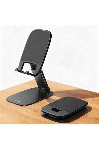 Lamicall Ultra-Thin Cell Phone Stand for Desk - [Height Adjustable] Foldable ...