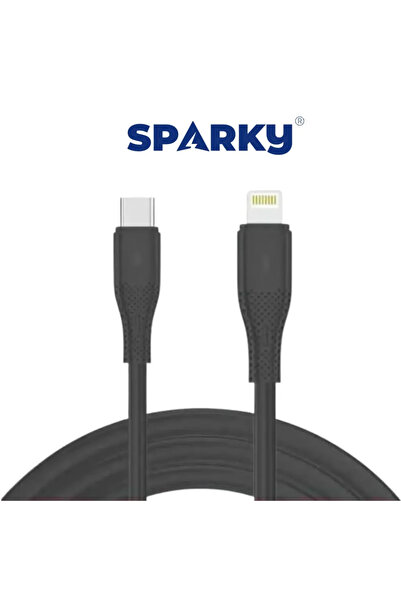 SPARKY سلك شاحن سيلكون تايب سي - ايفون1 متر SK-2608