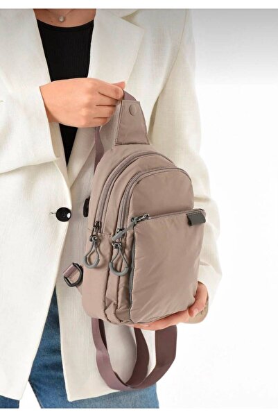 Sanmorris Women's Parachute Fabric Water Resistant Bodybag Crossbody Bag