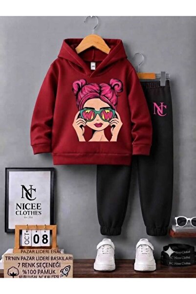 NC Nicee Clothes ΠΑΙΔΙΚΟ ΣΕΤ ΦΟΡΜΑΣ UNISEX (ΕΚΤΥΠΩΣΗ ΚΟΡΙΤΣΙΟΥ ΜΕ ΓΥΑΛΙΑ ΚΑΙ ...