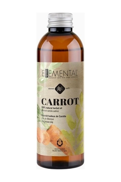 Ellemental Ulei de Morcovi 100% , macerat cosmetic, 100ml