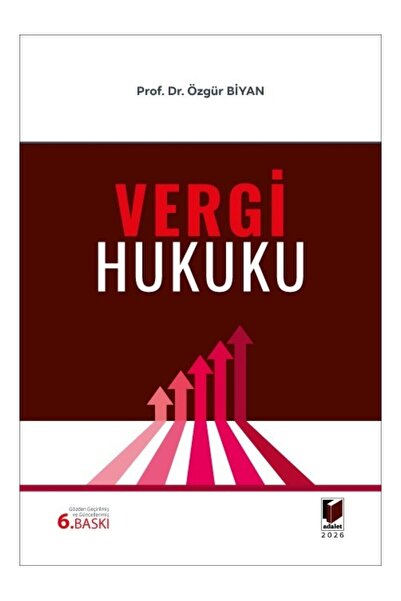 Adalet Yayınevi Vergi Hukuku Özgür Biyan EN GÜNCEL BASKI 2026+KRAFT DEFTER HE...