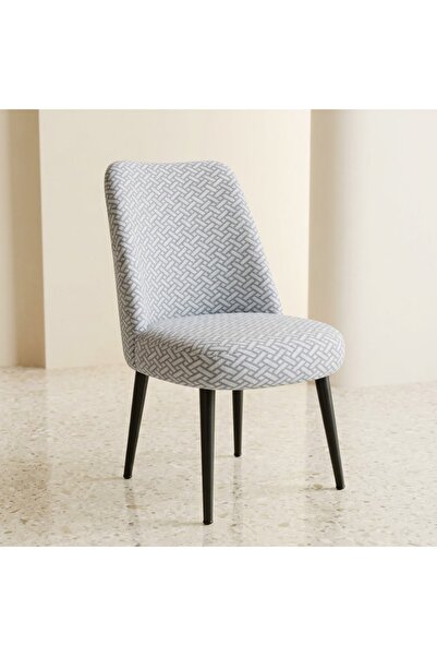 Tuğla desen oval sandalye kılıfı