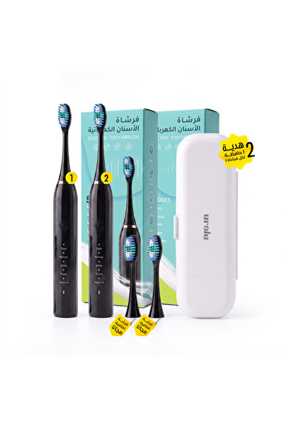 URSLA طقم فرشاة أسنان كهربائية صوتية قابلة لإعادة الشحن من اورسلا(URSLA) - عر...