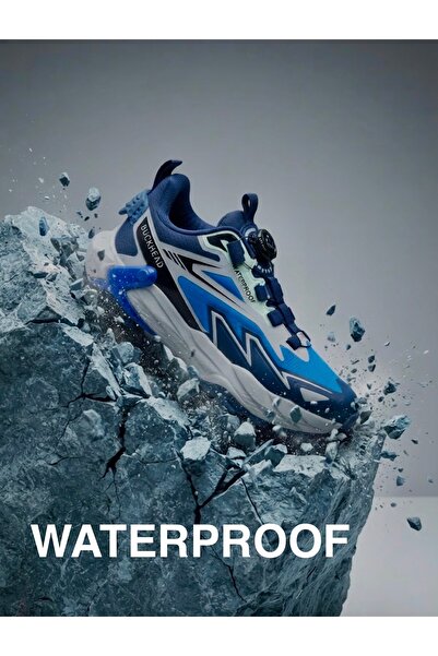 BUCKHEAD çocuk outdoor waterproof ayakkabı , oto bağcık , su geçirmez flex fo...