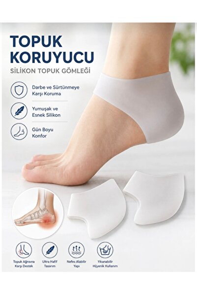 Genel Markalar Silikon Topuk Çorabı