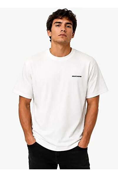 SKECHERS S2620191-3855 M Oversize Essential Heavy Erkek Spor Tişört
