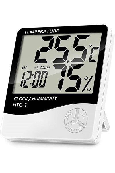 SKEIDO LCD Electronic Digital Temperature Humidity Meter Home Indoor Outdoor ...